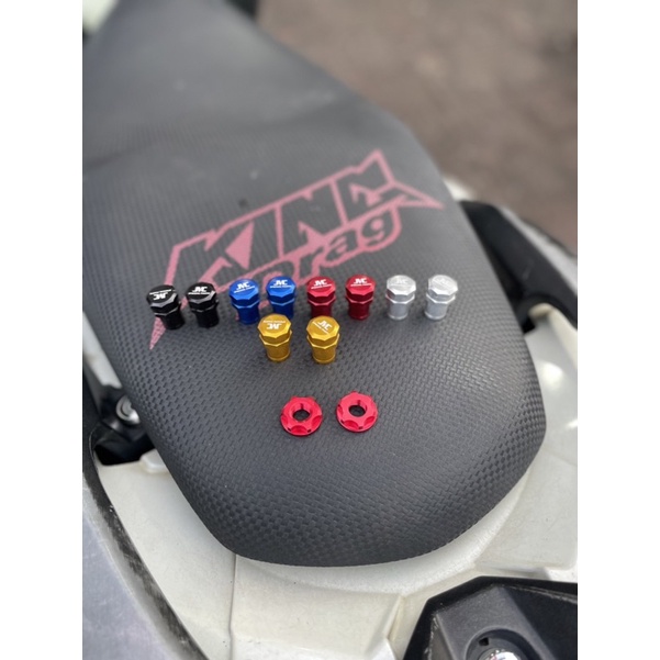 Nắp Van Vòi Bơm Xe Salaya Gắn Nhiều Dòng Xe CNC Siêu Bóng Nét