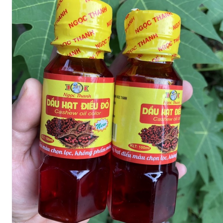 DẦU HẠT ĐIỀU ĐỎ NGỌC THANH 100ML