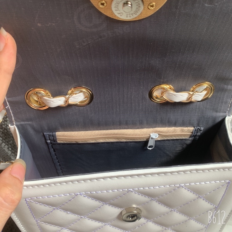 Túi đeo chéo đeo vai dây 6 hạt ngọc phong cách thời trang hàn quốc đi làm,đi chơi