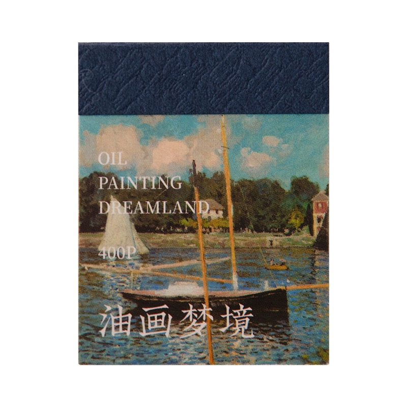 Bộ 400 Tờ Giấy In Họa Tiết Litmus Phong Cách Vintage Dùng Trang Trí Sổ Tay/ Đồ Thủ Công DIY
