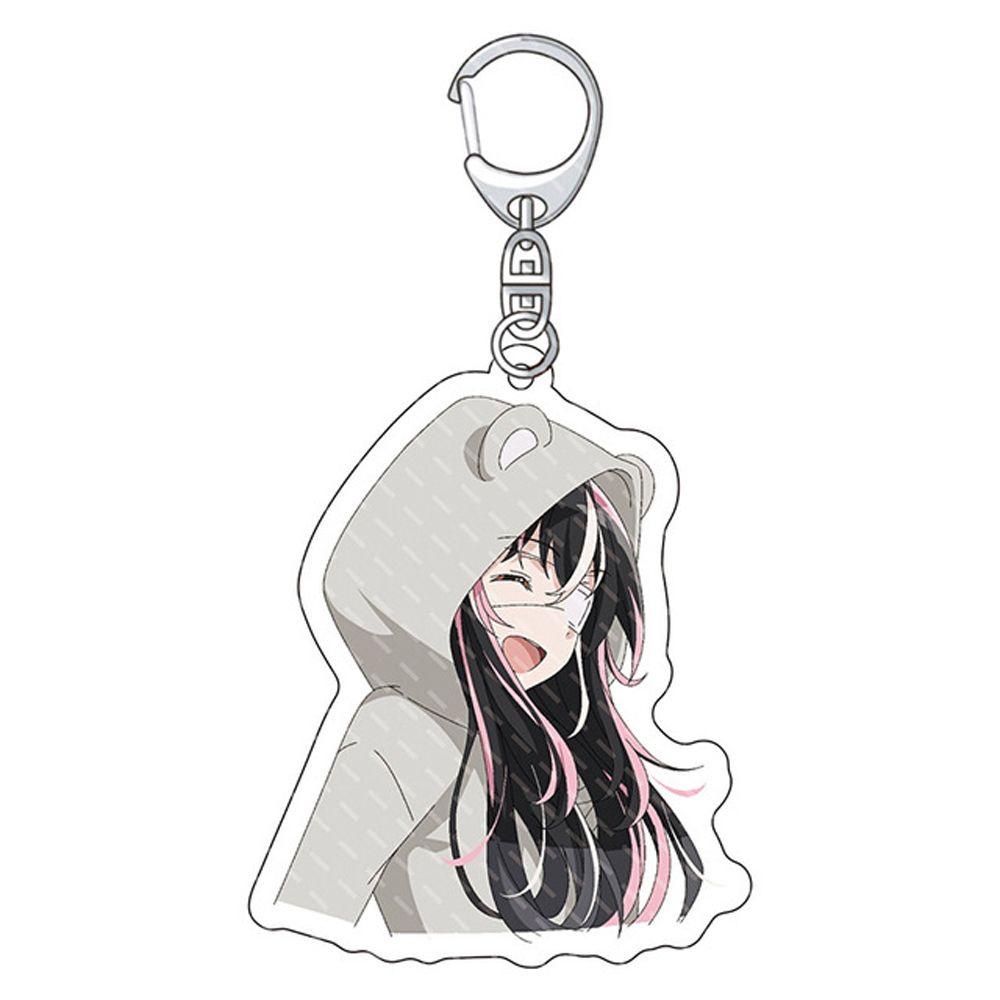 Móc Khóa Hình Nhân Vật Anime Hai Mặt Bằng Acrylic