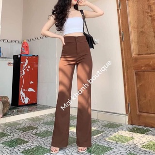 QUẦN LOE CẠP CAO 2 KHUY