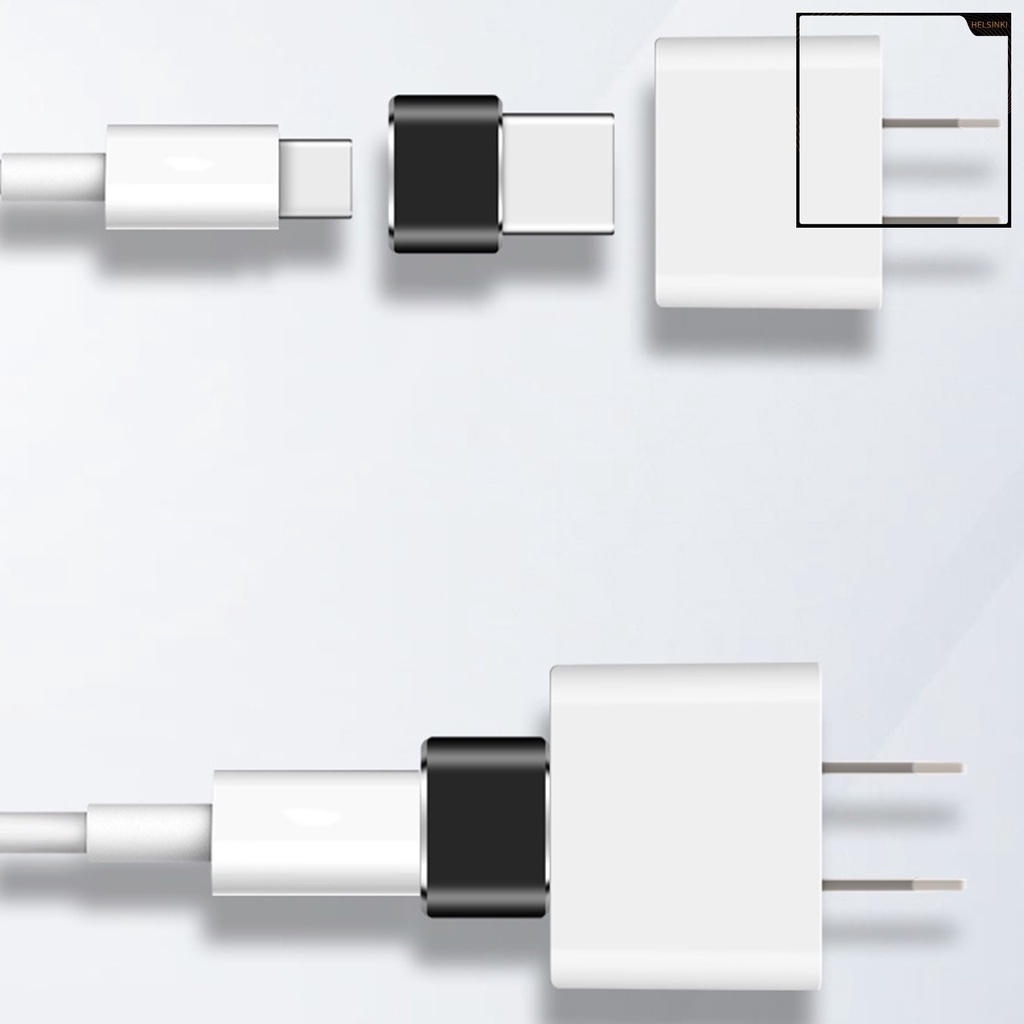 Đầu chuyển đổi sạc nhanh usb sang type c bằng hợp kim nhôm cho laptop pc