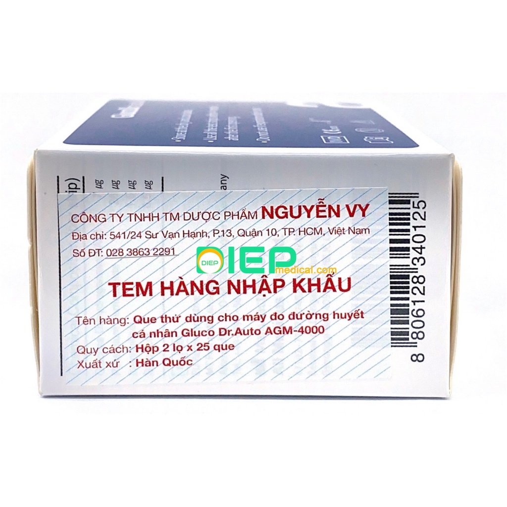 ✅ GlucoDr auto A – Que thử đường huyết chính hãng dùng cho máy GlucoDr.auto A và GlucoDr.auto meter AGM-4000