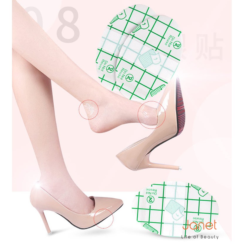∏☬ Miếng Dán Gót Chân Khi Mang Giày Cao Trong Suốt Chống Trượt Tiện Dụng