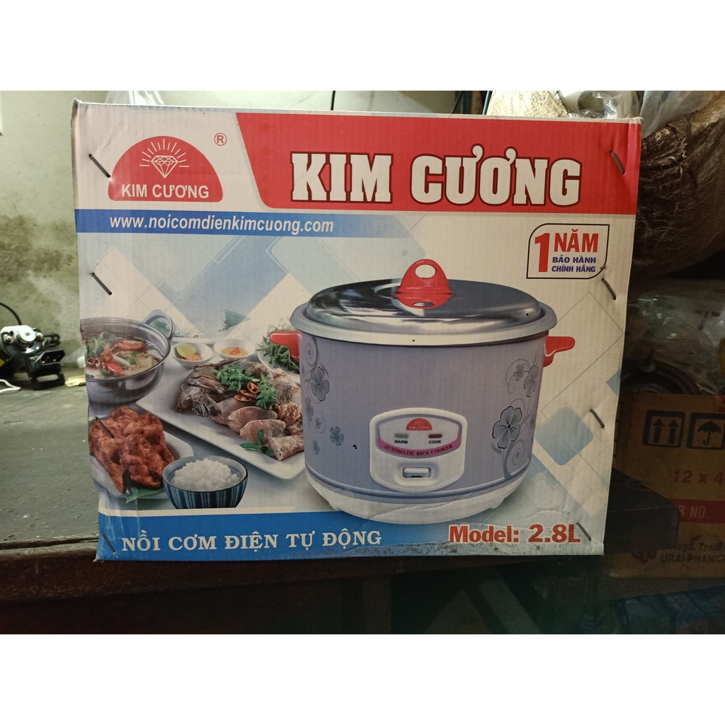 NỒI CƠM ĐIỆN NẮP RỜI KIM CƯƠNG 2.8 LÍT