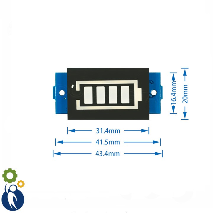 Mạch Led Báo Dung Lượng Pin 18650