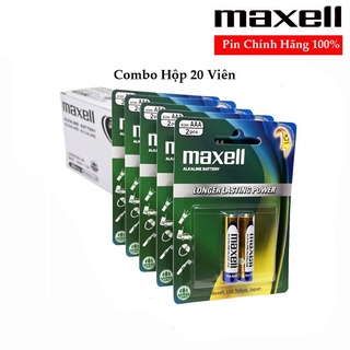 Pin AA  Maxell alkaline combo 10 viên chính hãng