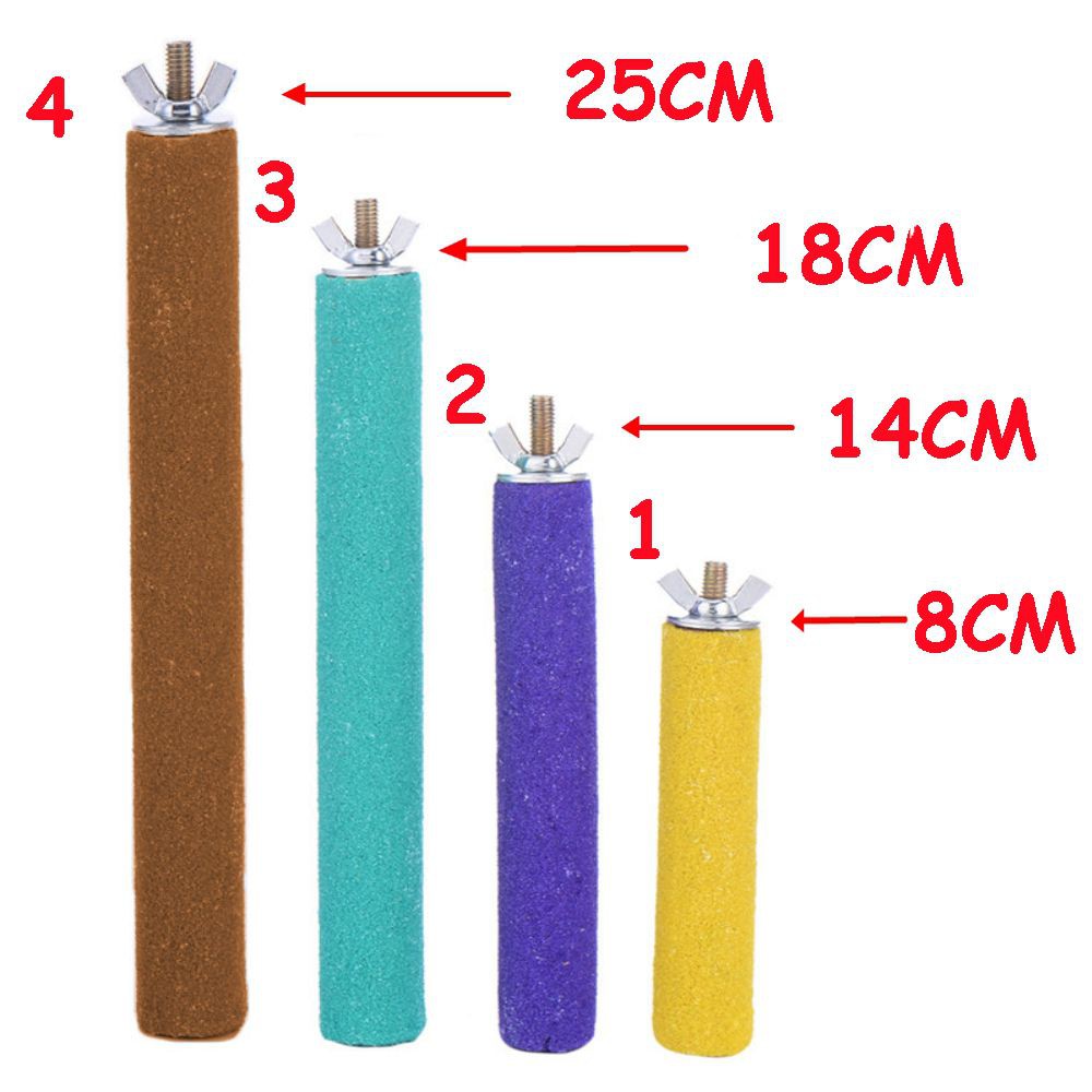 Thanh Đứng Gắn Lồng Chim Màu Sắc Ngẫu Nhiên