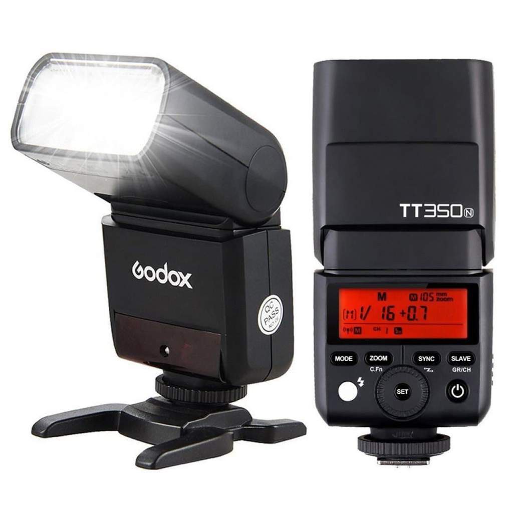 Đèn Flash Godox TT350 For Nikon - Hàng chính hãng