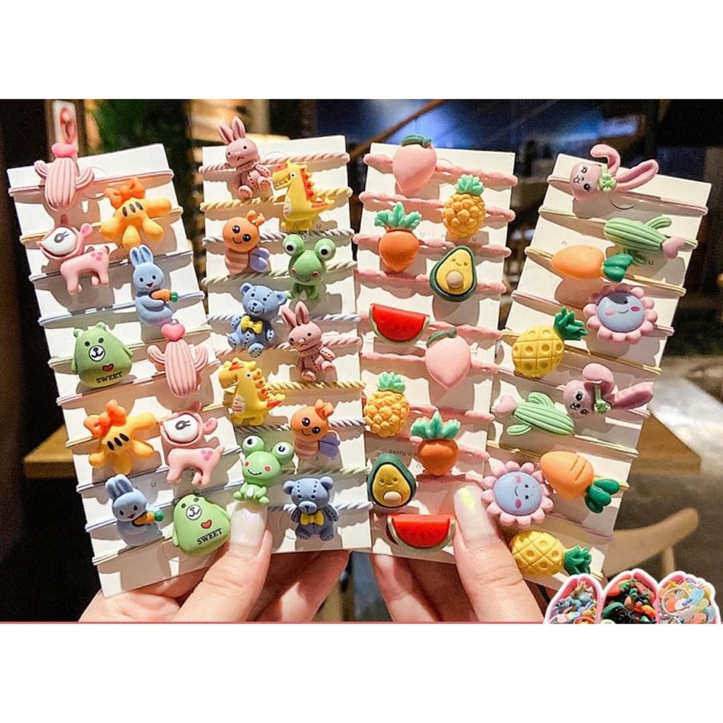 set kẹp tóc cho bé đl