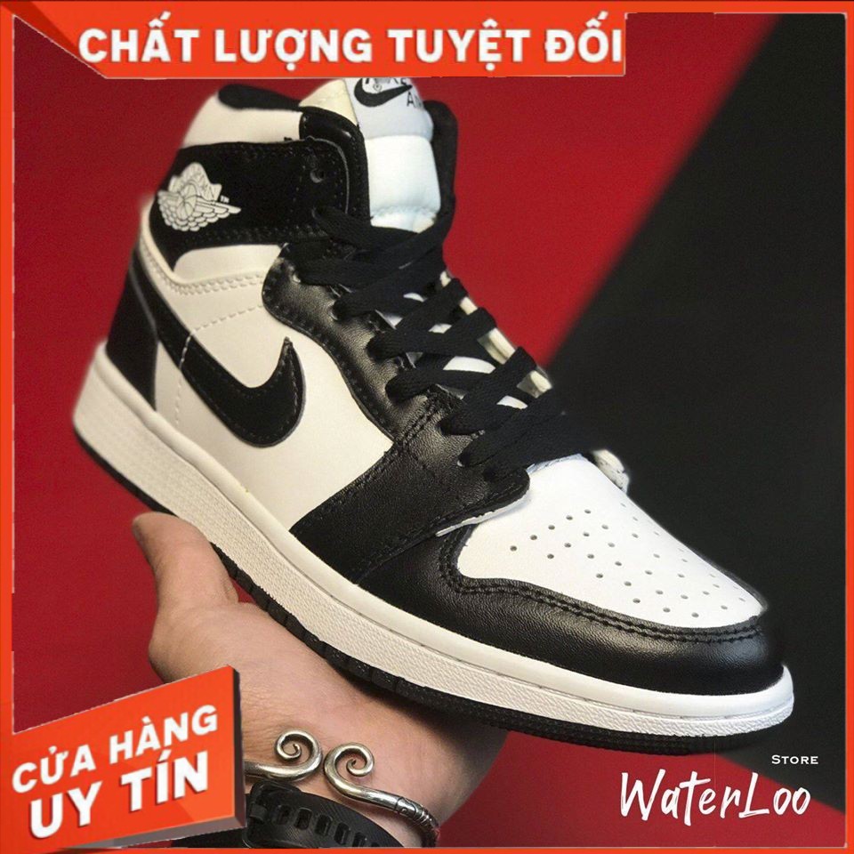 [FREESHIP+HỘP+QUÀ] Giày thể thao AIR JORDAN 1 Retro High Black White Đen trắng cao cổ siêu phong cách | WebRaoVat - webraovat.net.vn