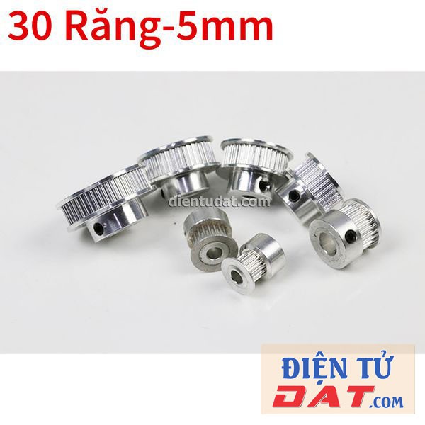 Bánh răng motor Pulley GT2 - 30 răng 5mm