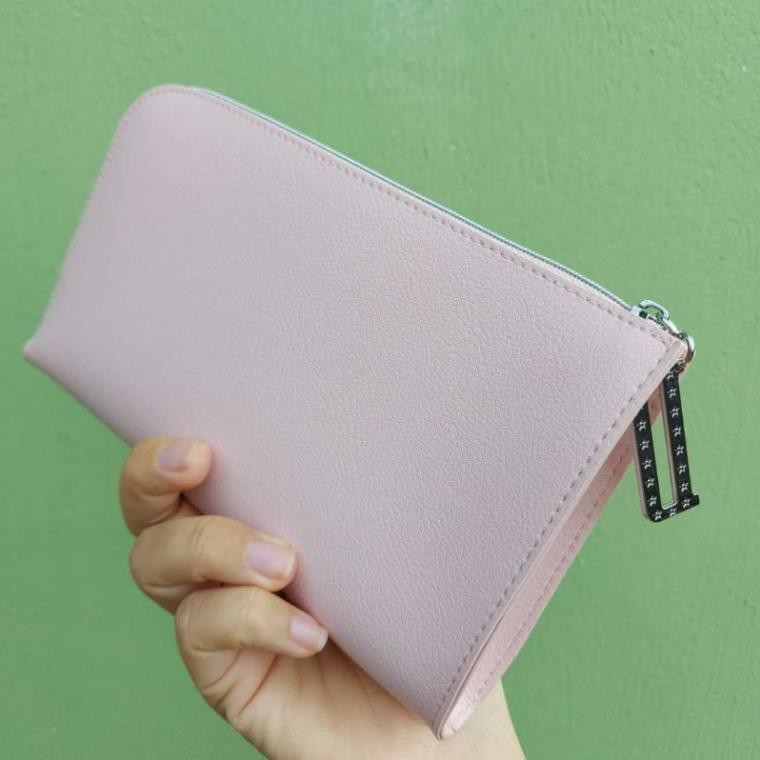 Bóp cầm tay Diior Pink Pouch Gift 2020 [ Auth 1000%]