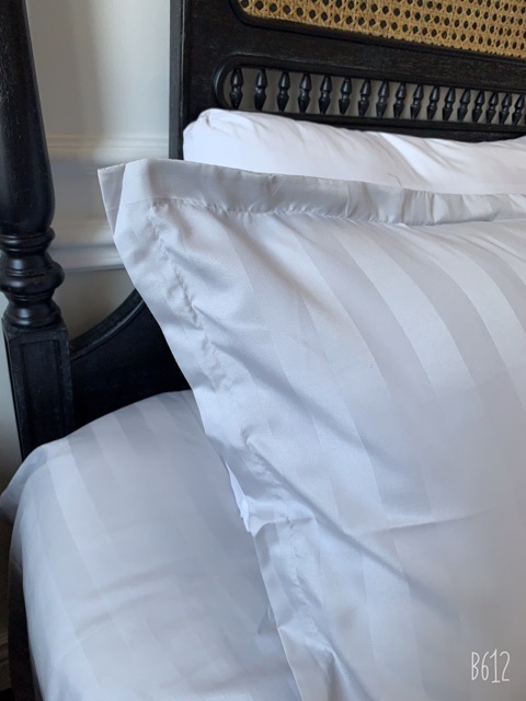 Bộ Chăn Ga Gối Cotton 3F - MÀU GHI XÁM