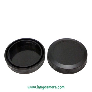 Bộ nắp đậy body + đuôi lens eos-r