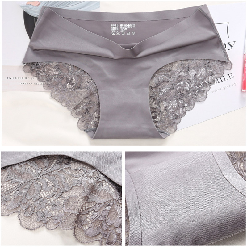 Quần lót phối ren quyến rũ có size M-3XL cho nữ