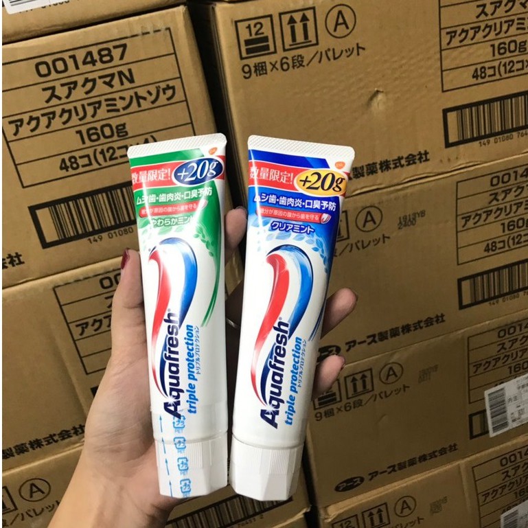 Kem đánh răng Aquafresh Nhật Bản