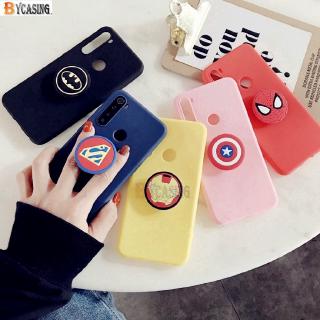 Ốp điện thoại TPU silicone có giá đỡ hoạt hình dành cho Samsung Galaxy A10 A20 A30 A50 A70 A80 A90 BY
