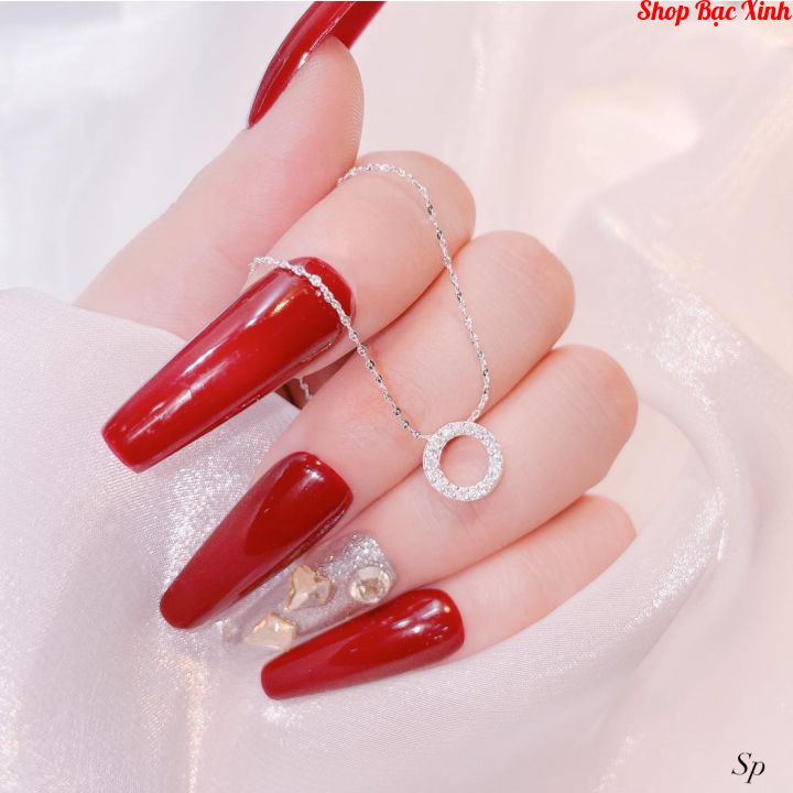 Dây chuyền Bạc. chuẩn 925 cao cấp, không han gỉ, không dị ứng, dễ làm sáng