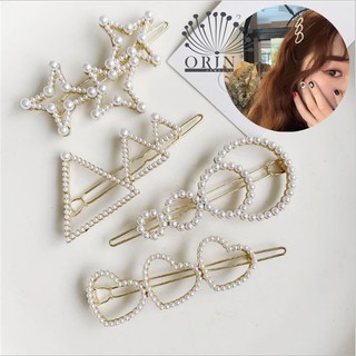 Kẹp tóc đính ngọc nhân tạo nhiều kiểu Orin K695 K696 K697 K698