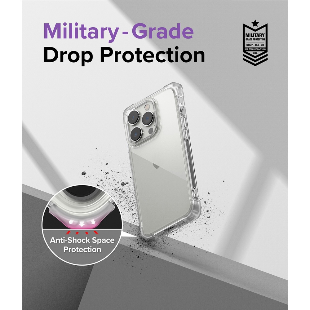 Ốp lưng Ringke Fusion Bumper cho iPhone 14 Pro Max/14 Pro/14 Plus/14 - Nhập khẩu Hàn Quốc - Ốp lưng ip14 pro max case