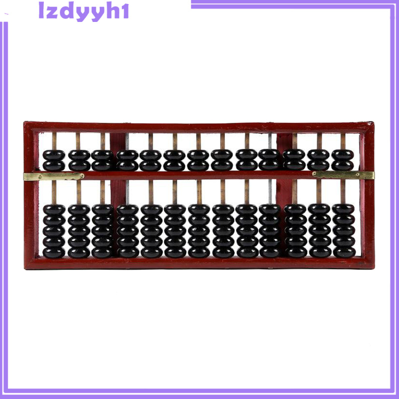 JoyDIY Japanese Abacus Arithmetic Soroban School Math Learning Tool 15 Digit Rods