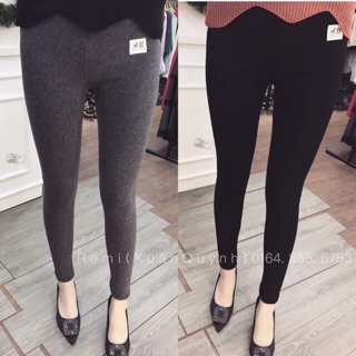 Combo 2 quần legging lót lông sz m l xl