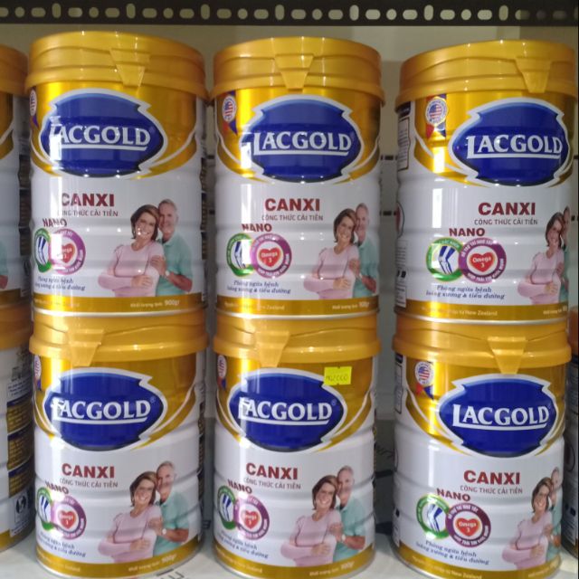 Sữa bột Lacgold Nano Canxi 900g