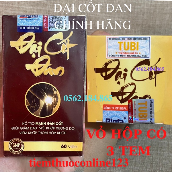 ĐẠI CỐT ĐAN ❤️  ❤️ XƯƠNG KHỚP ĐẠI CỐT ĐAN PHỤC HỒI GÂN CỐT