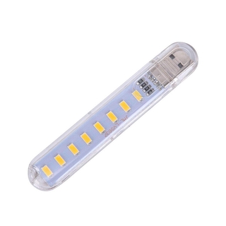 Đèn LED Mini 8 Bóng Cổng USB Mới
