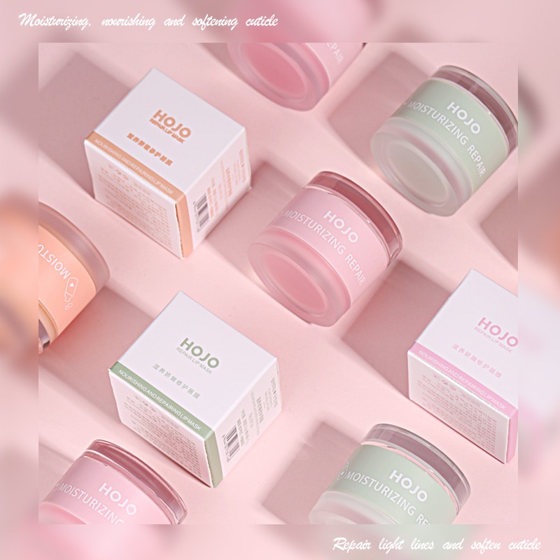 Mặt nạ môi dưỡng ẩm tẩy tế bào chết làm sáng da HOJO