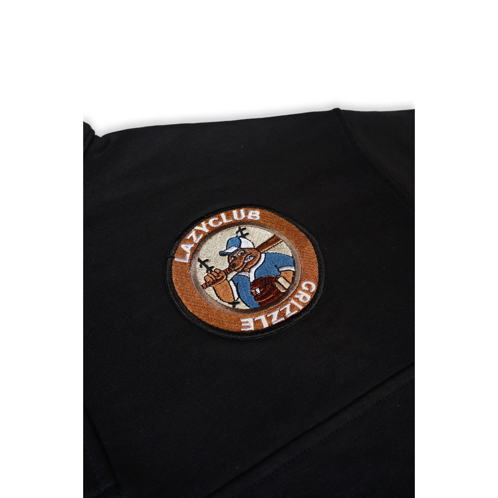 Áo Halfzip EMAS Grizzle Halfzip/Black