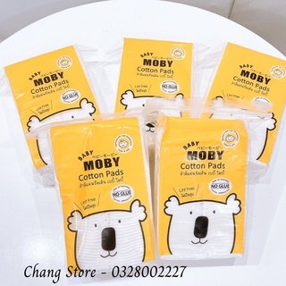 Bông miếng đa năng moby baby cỡ nhỏ 100 miếng