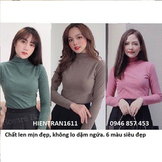 [HÀNG LOẠI 1] Áo len giữ nhiệt nữ dài tay mịn đẹp, không dặm ngứa freesize dưới 56kg (Thời trang công sở VIP)