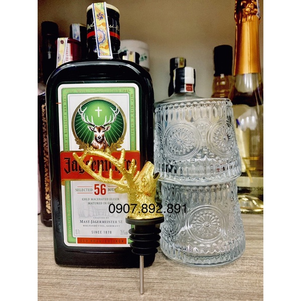 Bộ jager 700ml/1000ml + 2 ly + 1 vòi