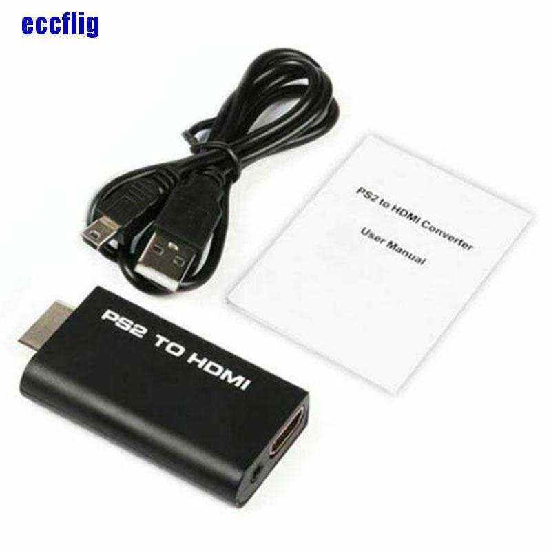 Bộ Chuyển Đổi Ecc Ps2 Sang Hdmi Video Với Đầu Ra Âm Thanh 3.5mm Cho Hdtv