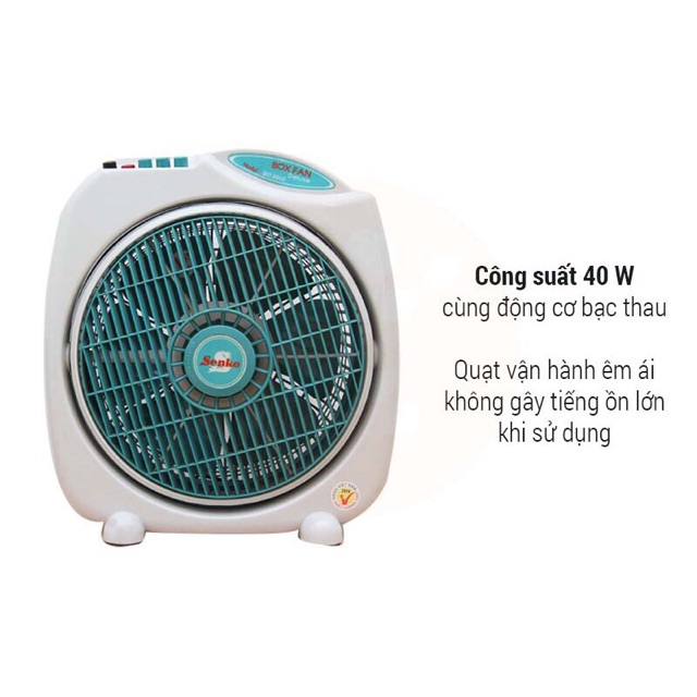 QUẠT HỘP 4 TẤC SENKO BD850 CHÍNH HÃNG BH 12 THÁNG