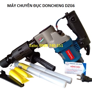 Máy chuyên đục bê tông dongcheng DZG6 công suất 1050W