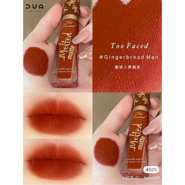 [Đủ bill] Son kem lì Too Faced Melted Matte Liquified Long Wear Lipstick