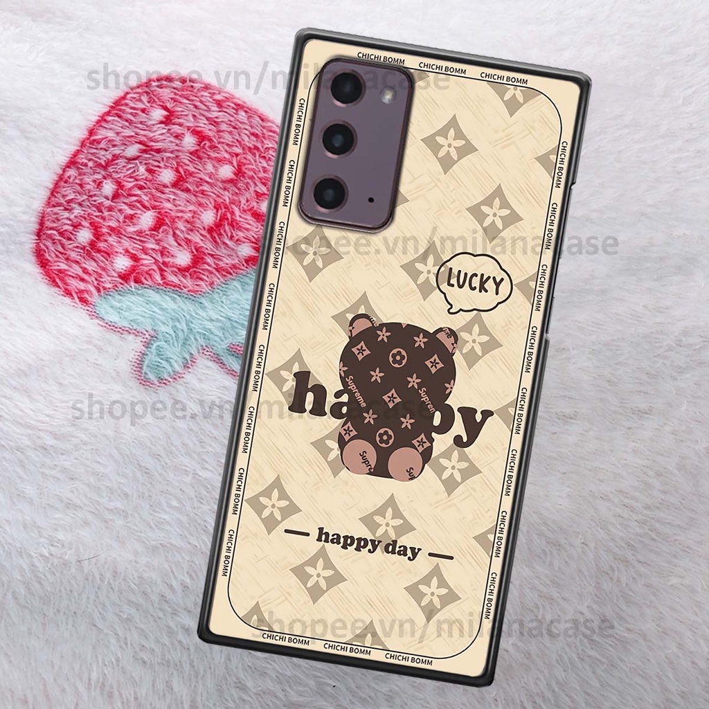 Ốp Samsung Note 20 gấu be@rBrick gấu Teddy Kaws siêu đẹp, phong cách, cá tính