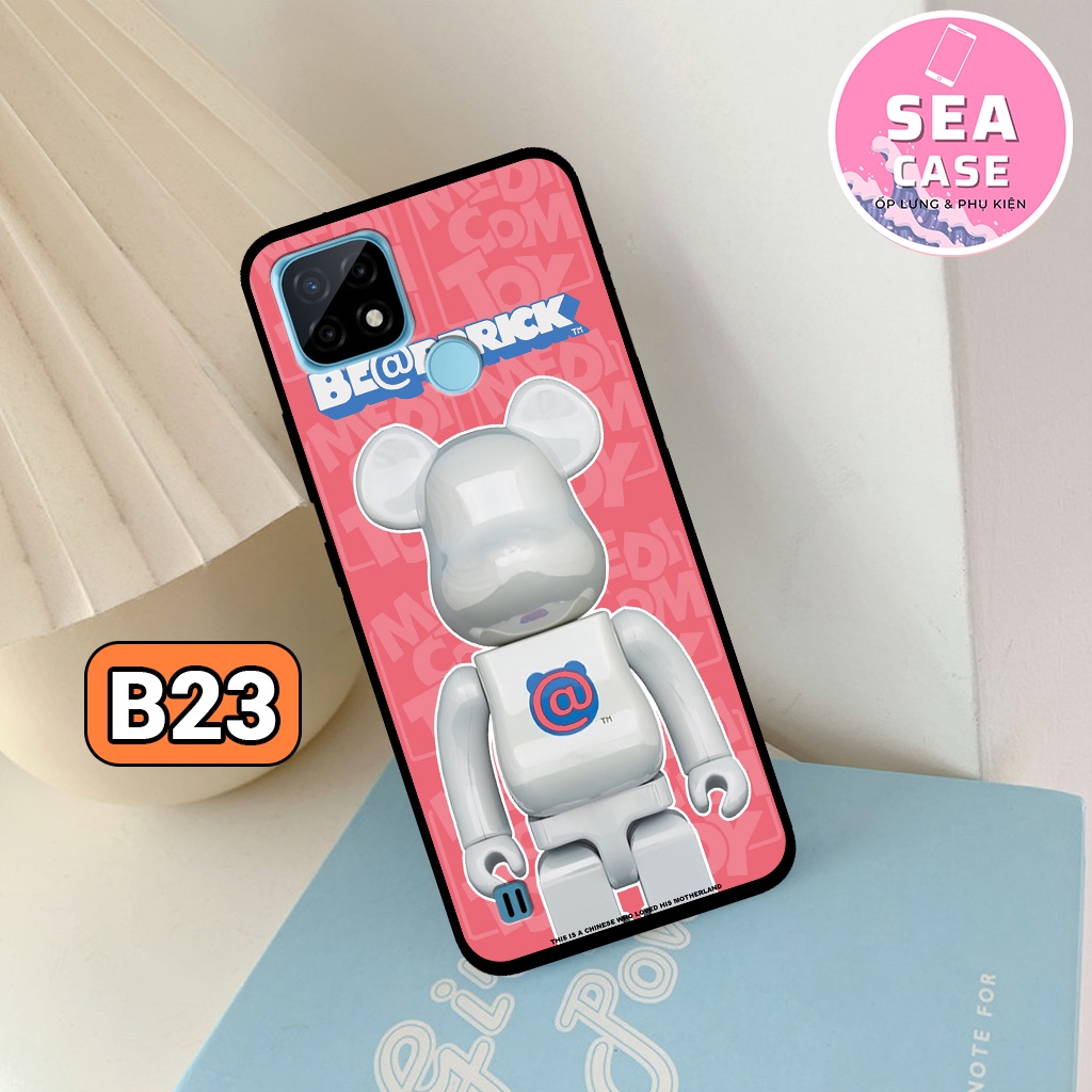 Ốp lưng Realme C21Y - C25Y - C21, Ốp điện thoại in hình gấu đáng yêu,dễ thương – lưng nhựa viền dẻo