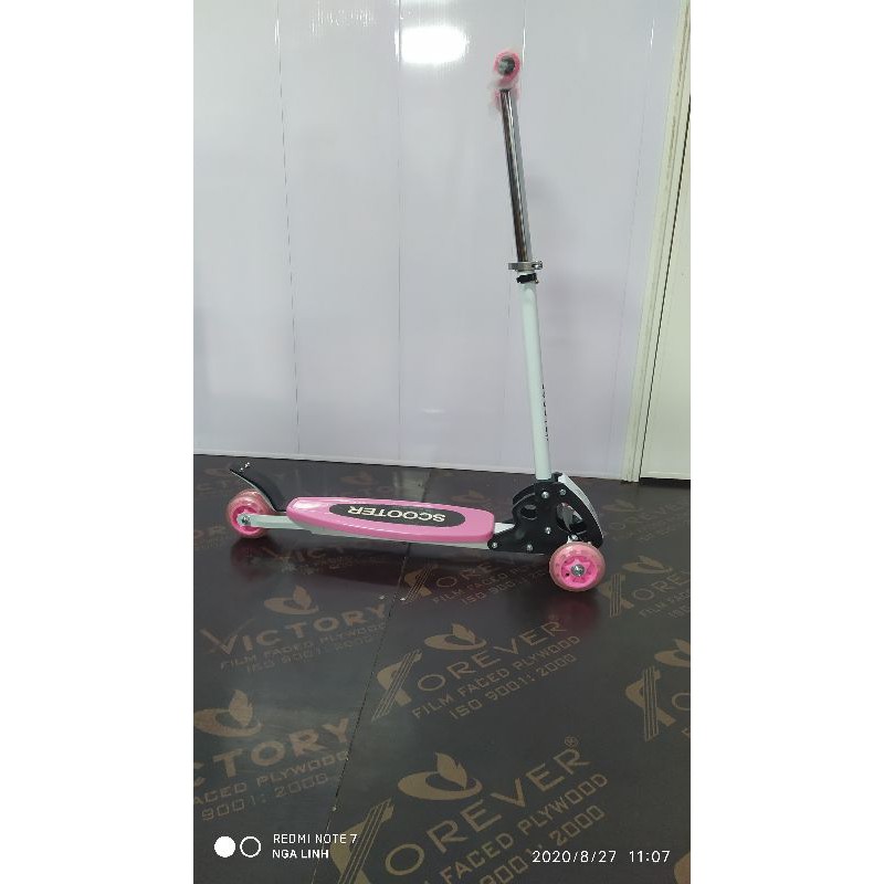 [Freeship] Xe Trượt Scooter 3 Bánh Cho Trẻ Từ 3 - 6 Tuổi, xe trượt đẩy chân cho bé