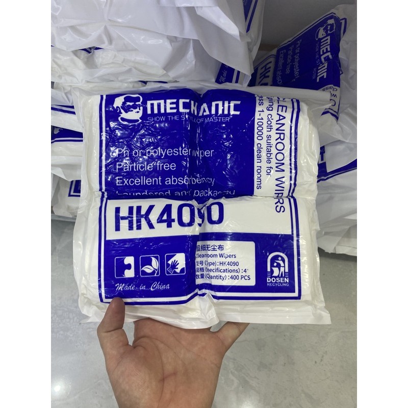 Khăn siêu sạch HK4090 Mechanic 400 miếng/ 1 bịch