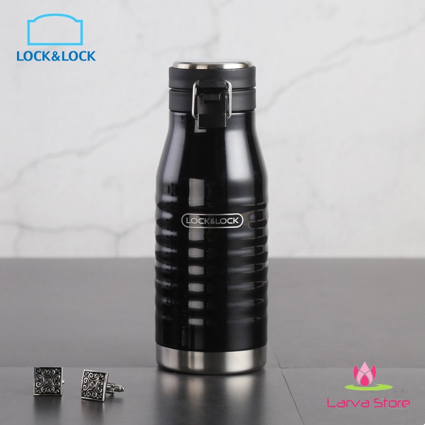 Bình Giữ Nhiệt Thép Không Gỉ Lock&amp;Lock Wave Bottle LHC4149 460ml