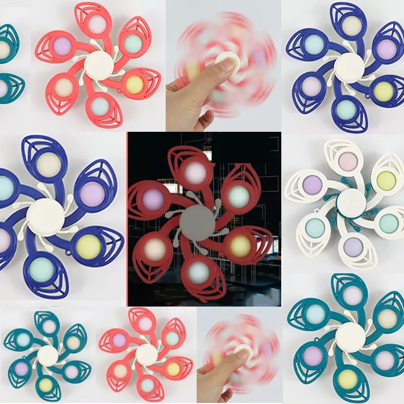 Con Quay Đồ Chơi Fidget Spinner Hoạt Hình 3d Giúp Giảm Stress