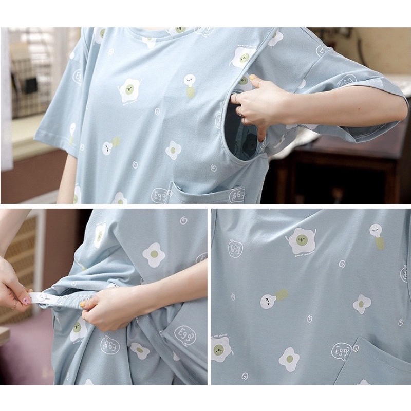 Bộ lửng bầu và sau sinh cao cấp siêu mát