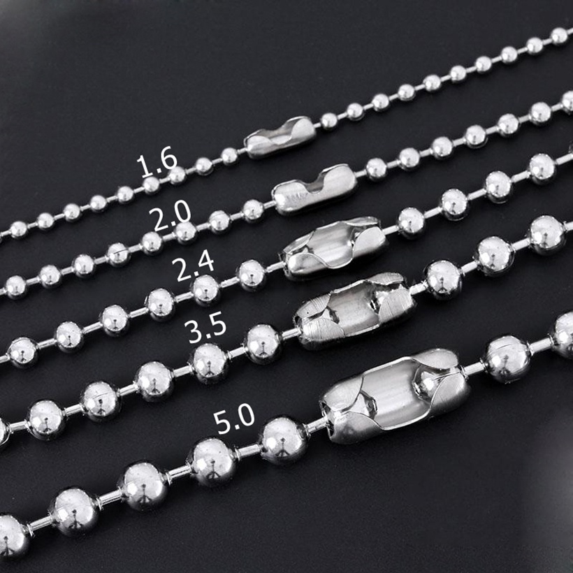 (21 MẪU) Dây chuyền nam nữ trơn Inox không đen không gỉ nhiều mẫu mã