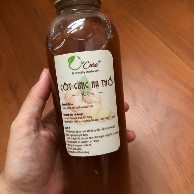 Thanh lý cốt gừng hạ thổ Ocare