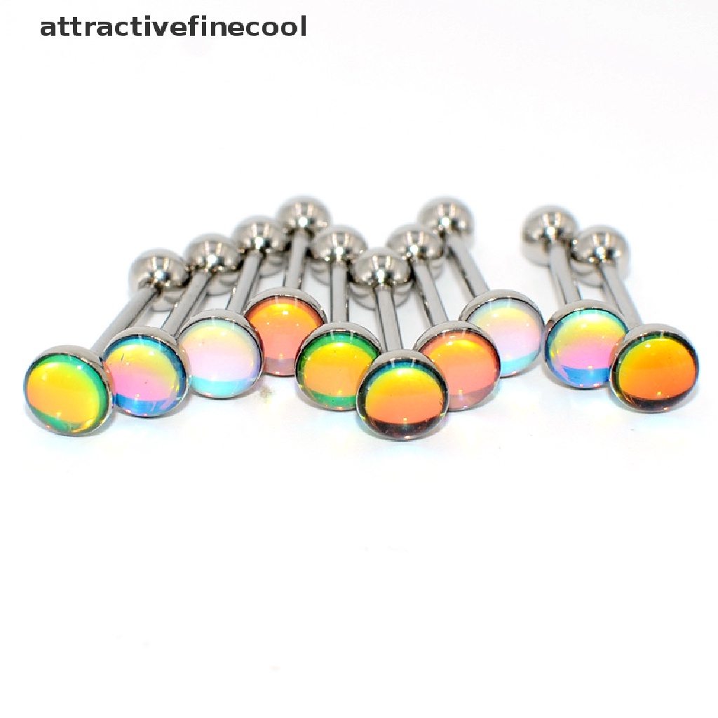 1 Khuyên Lưỡi Bằng Thép Phẫu Thuật